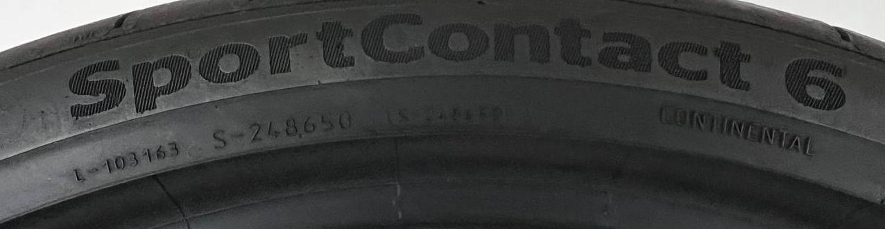 Літні шини 275/30 R20 Continental SportContact 6 ContiSilent 6mm 3