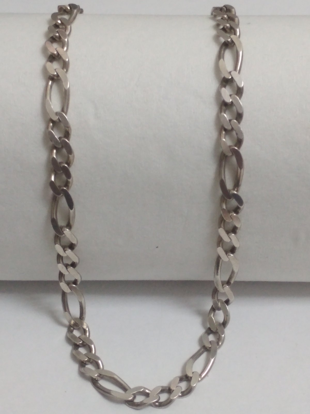 Серебряная цепь с плетением Картье (30555492) 1