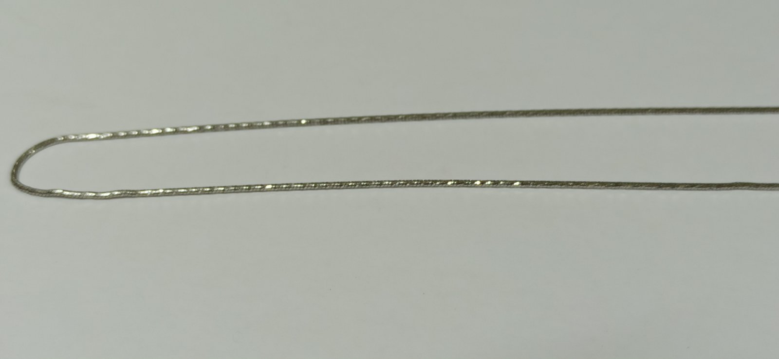 Срібний ланцюг із плетінням Снейк (29098652) 2
