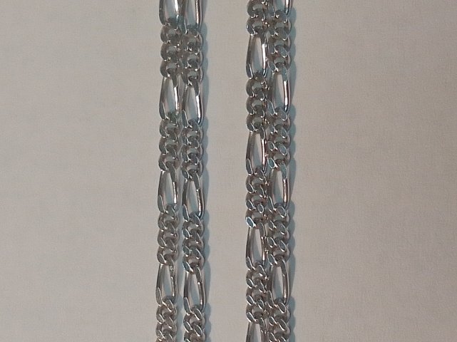 Срібний ланцюг із плетінням Картьє (29675691) 1