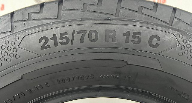 Літні шини 215/70 R15C CONTINENTAL CONTIVANCONTACT 100 7mm 7