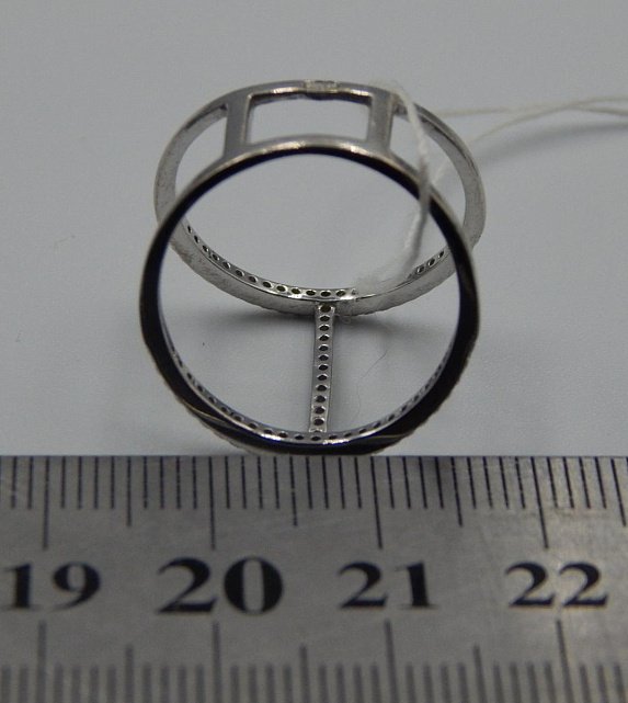 Срібна каблучка з цирконієм (32552599) 3