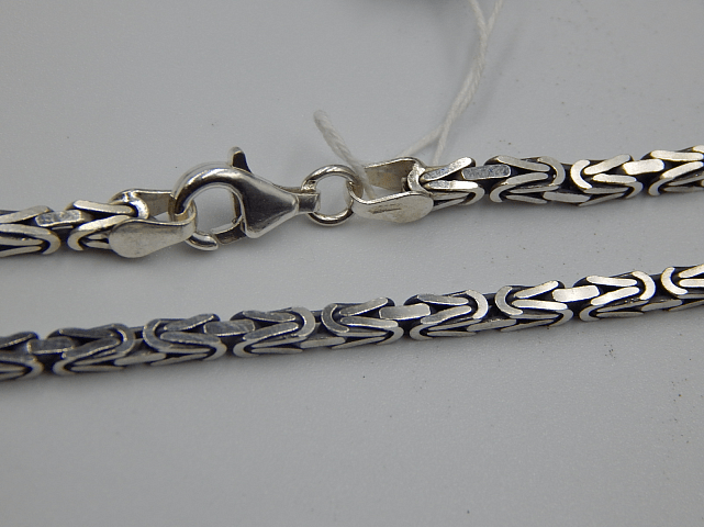 Срібний ланцюг з плетінням лисячий хвіст (31658834) 0