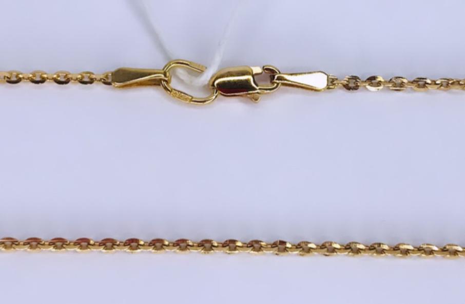 Цепь из красного золота с плетением Якорное (30516251) 0