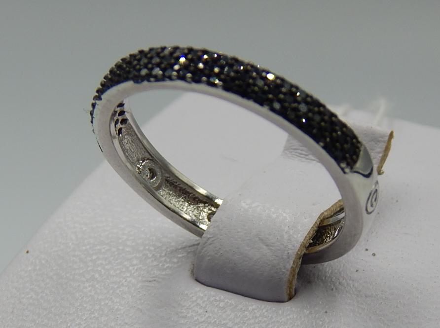 Серебряное кольцо с цирконием (31386677) 1