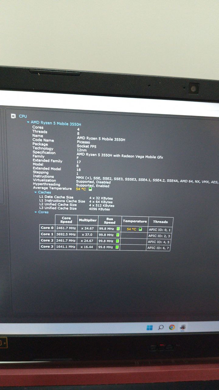 Ноутбук Acer Nitro 5AN515-43 (AMD Ryzen 5 3550H/16Gb/SSD256Gb) (33762614) 8
