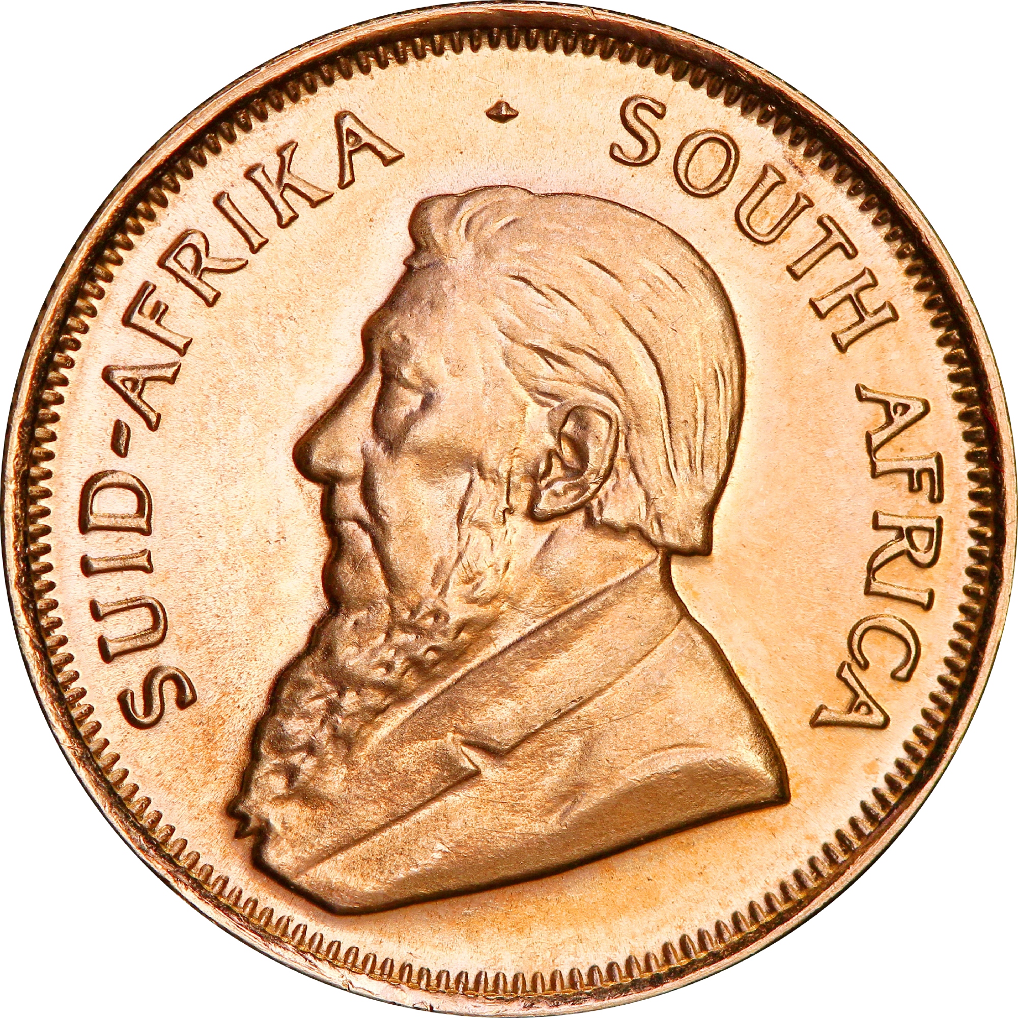 Золотая монета 1/4oz Крюгерранд 1980 Южная Африка (33016372) 2