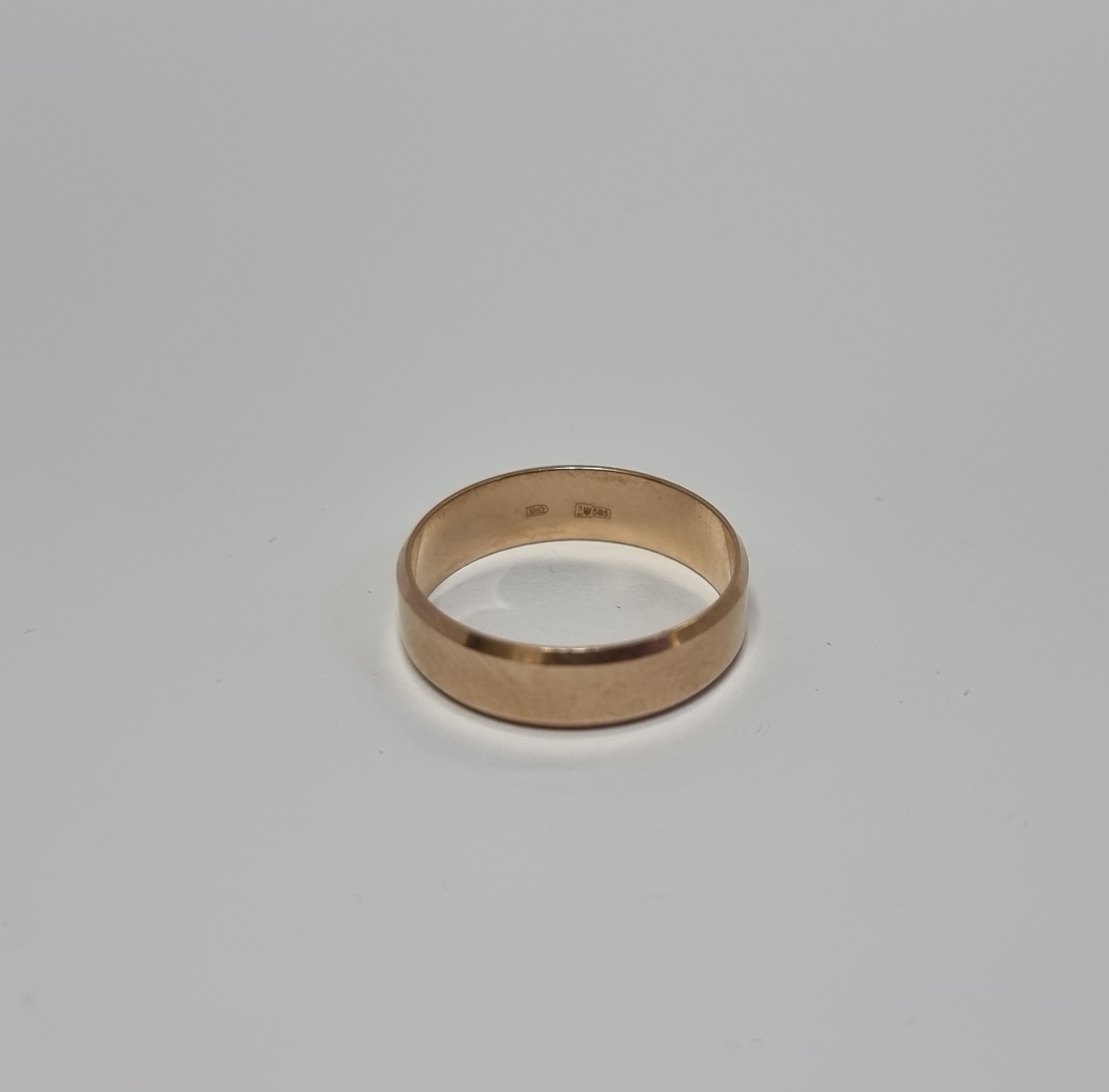 Обручальное кольцо из красного золота (33730272)  3