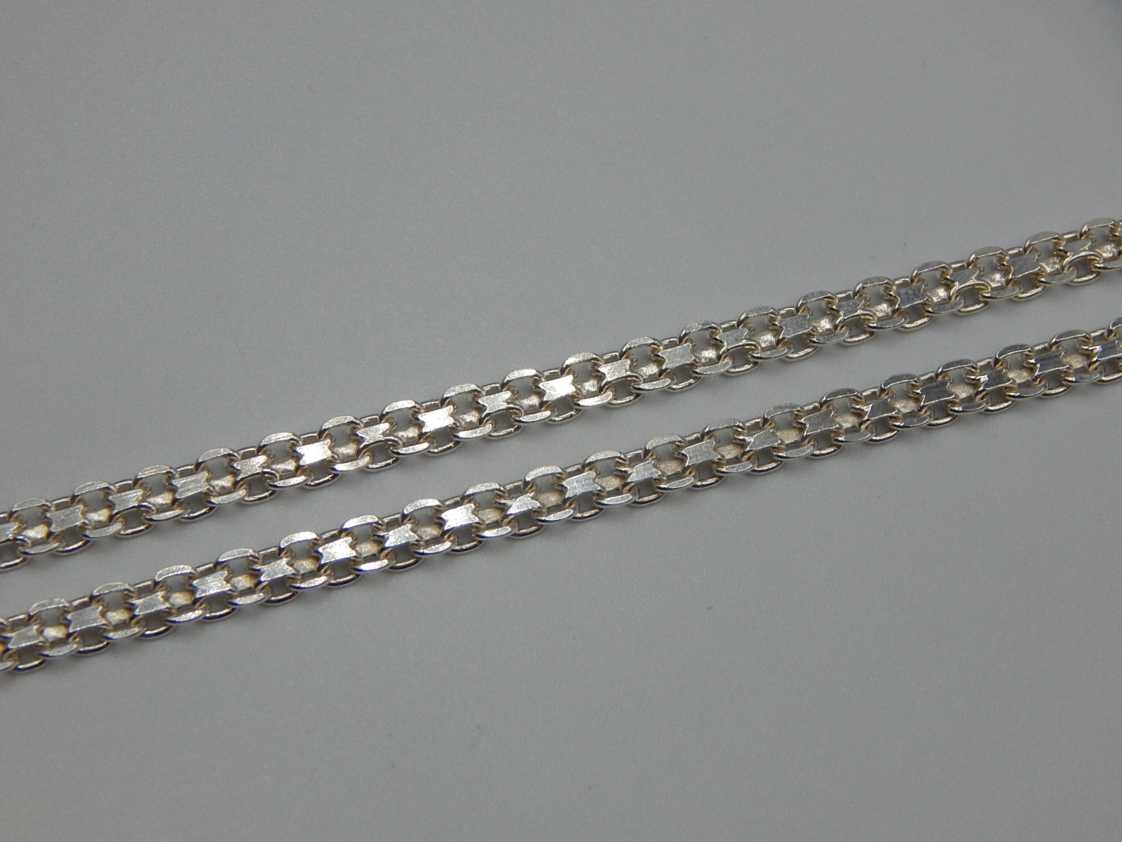 Серебряная цепь с плетением Фантазийное (32202848) 1
