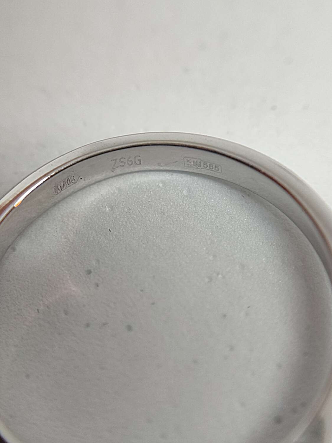 Кольцо из белого золота с бриллиантом (-ми) (32443829) 6