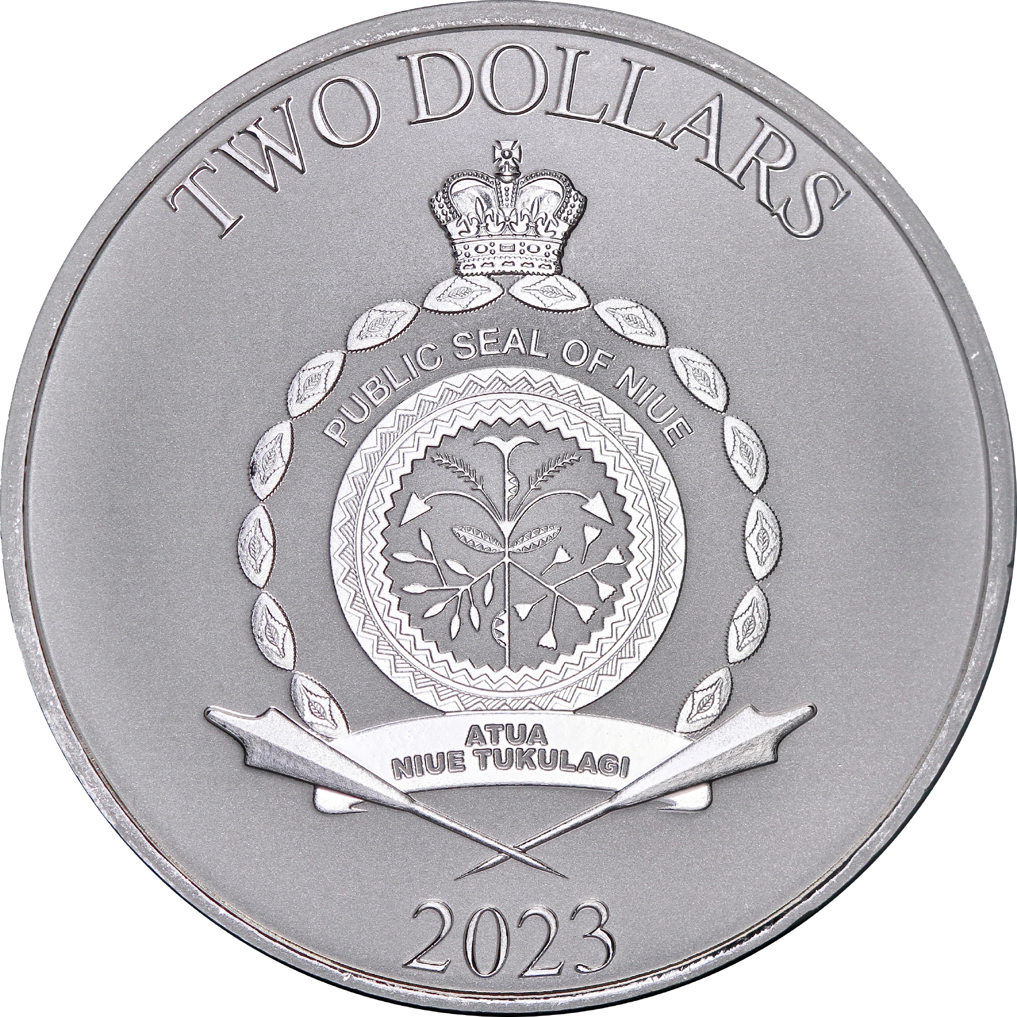 Срібна монета 1oz Герої Грецької Міфології: Геракл 2 долари 2023 Ніуе (31572713) 12