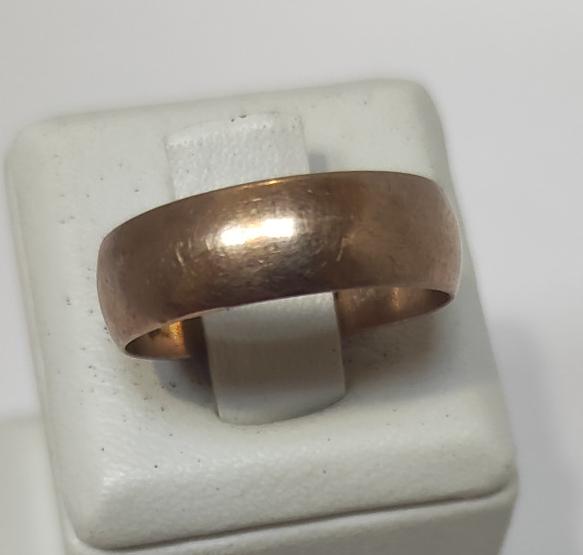 Обручальное кольцо из красного золота (33879245) 0