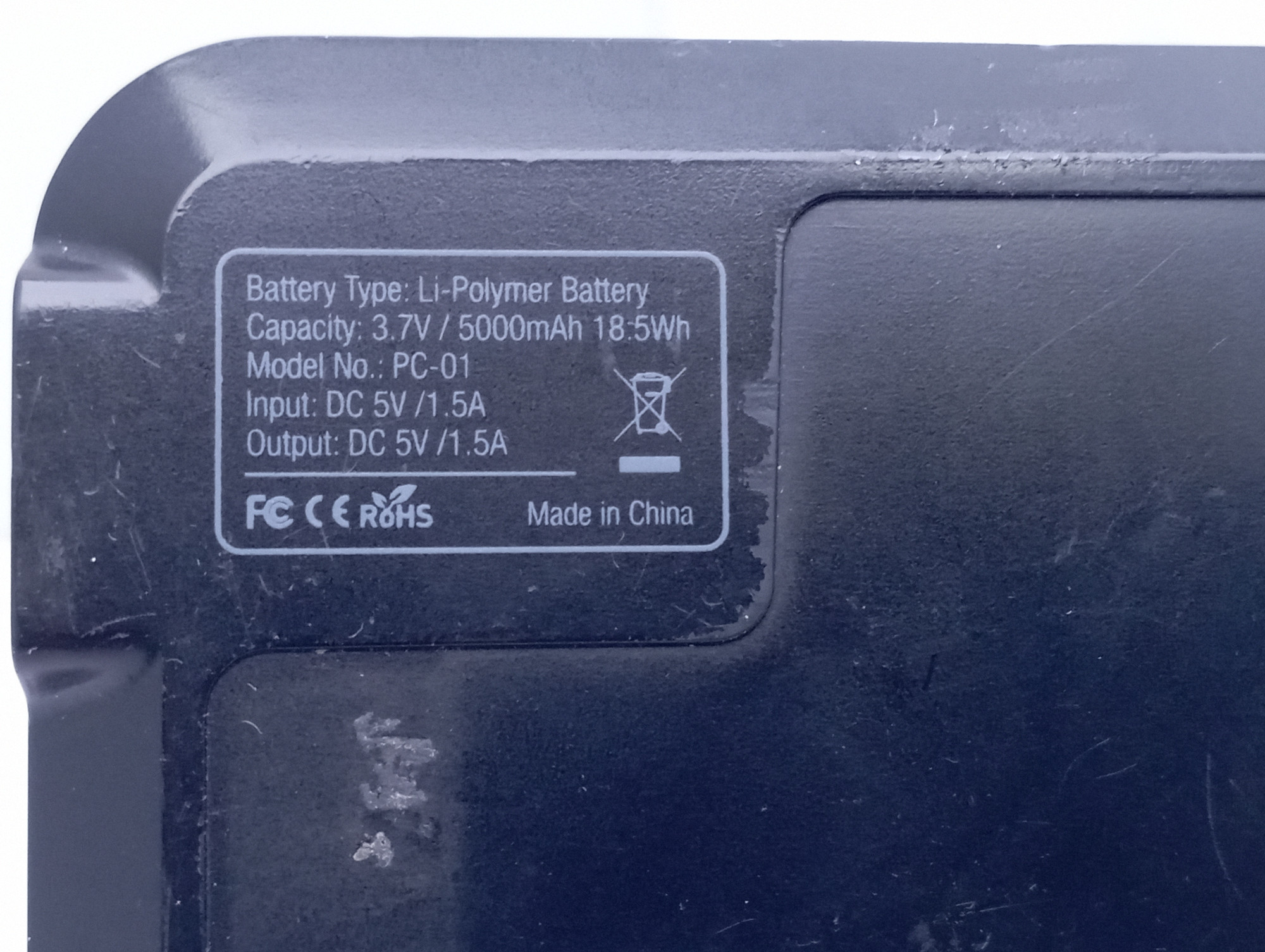 Powerbank PC-01 5000 mAh  2