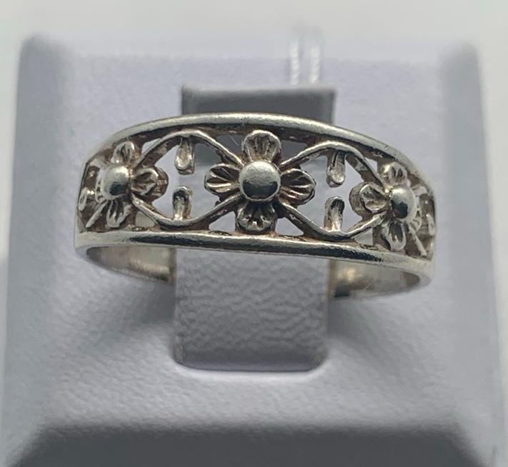 Серебряное кольцо (33015880) 0