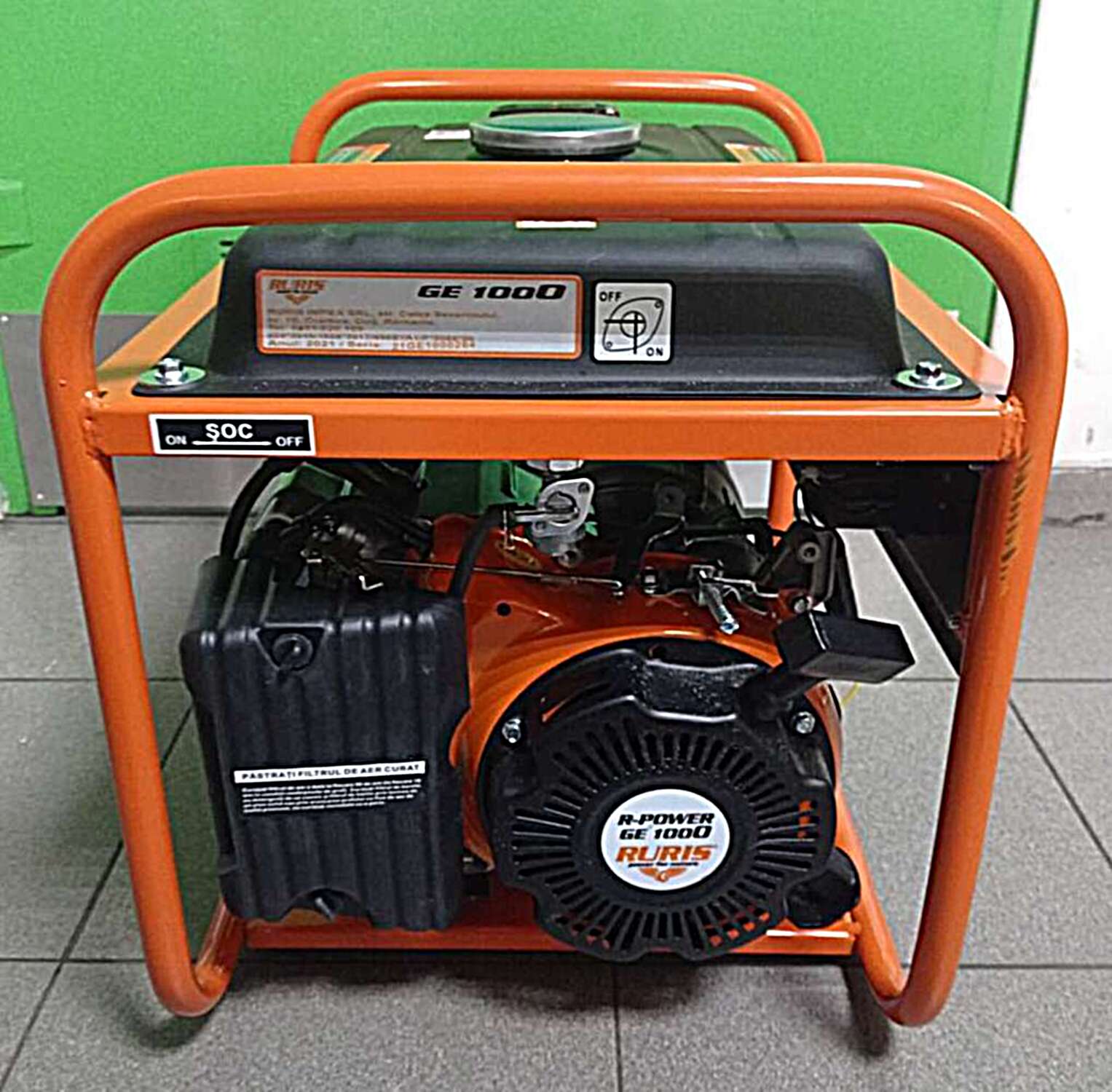 Бензиновий генератор Ruris R-power GE 1000 1