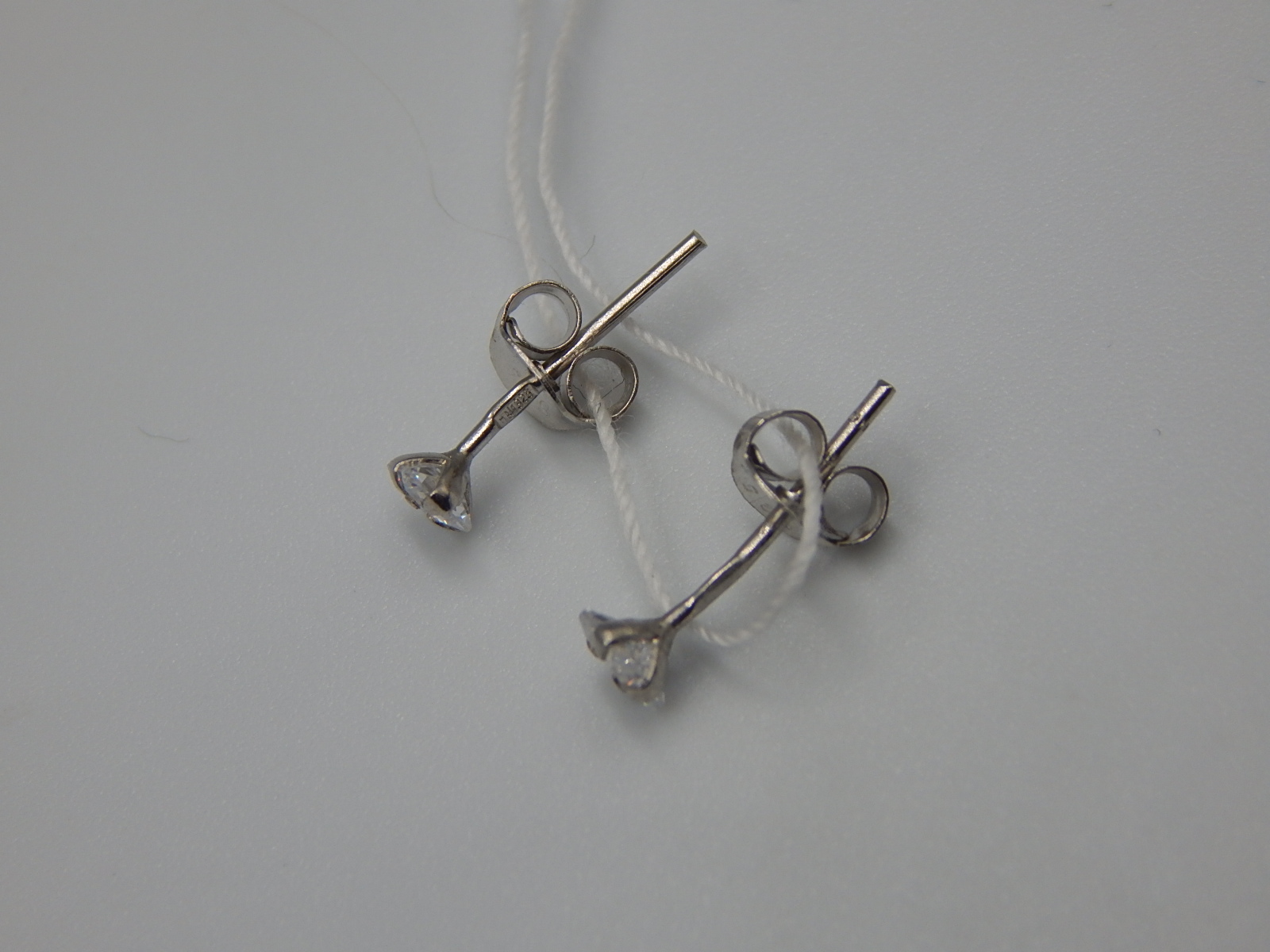 Срібні сережки з цирконієм (33071476) 3