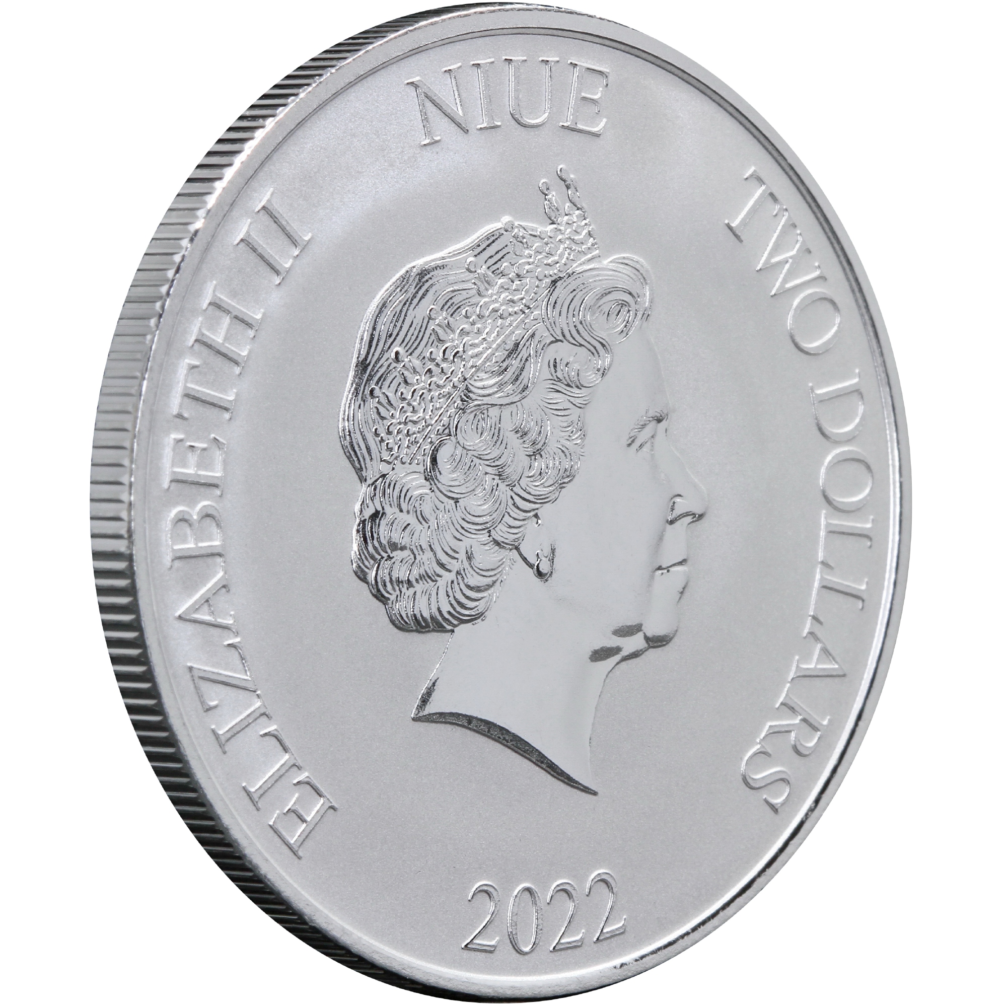 Серебряная монета 1oz Леди и Бродяга 2 доллара 2022 Ниуэ (29128444) 3