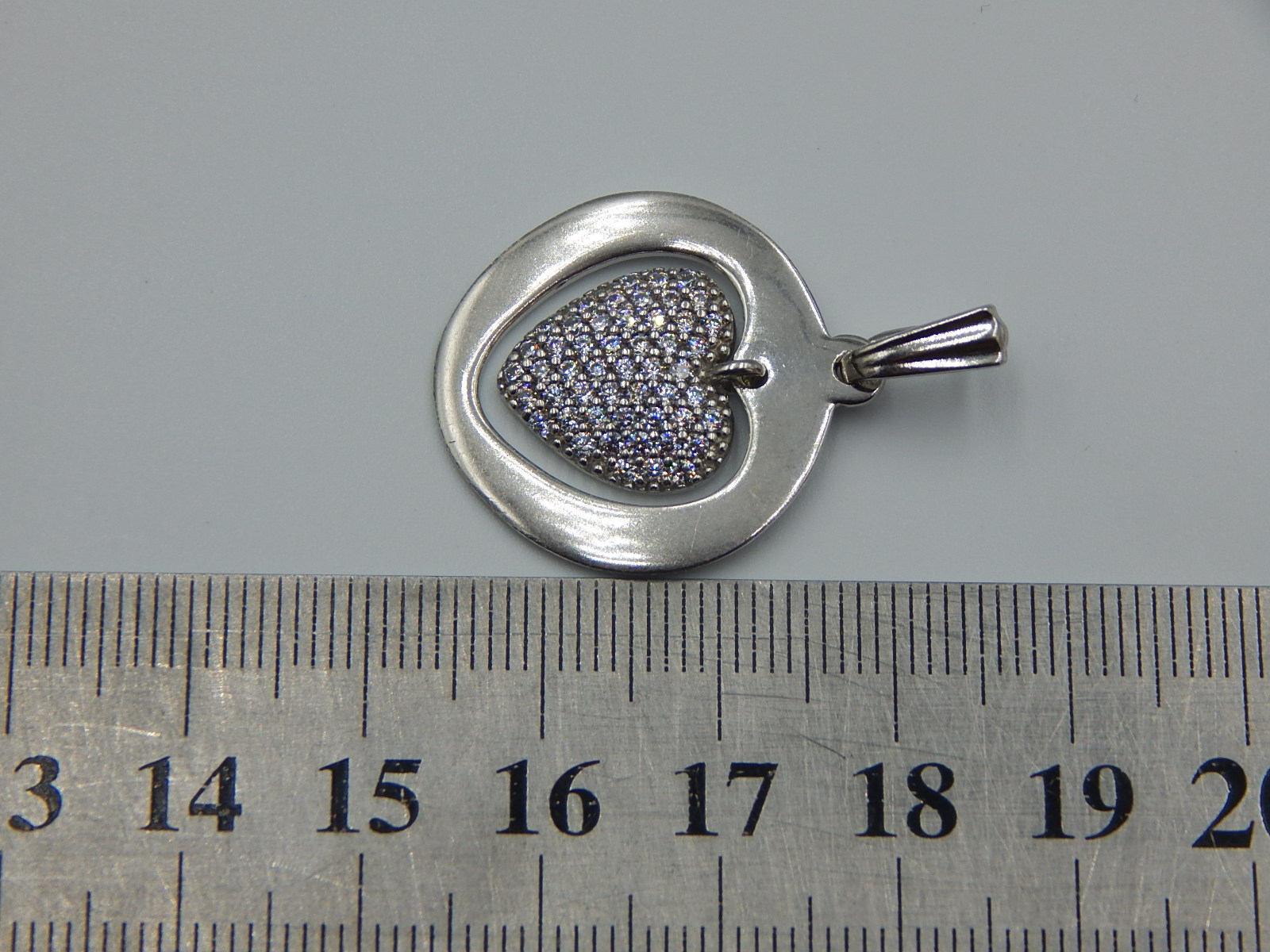 Срібний кулон із цирконієм (33692206) 2