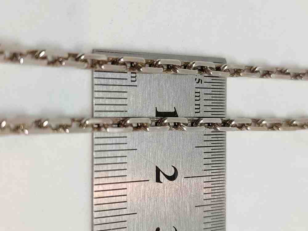 Срібний ланцюг з плетінням Якірне (28840074) 1
