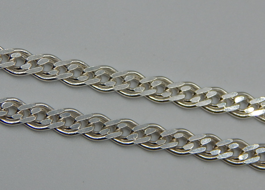 Срібний ланцюг із плетінням Нонна (32198125) 0