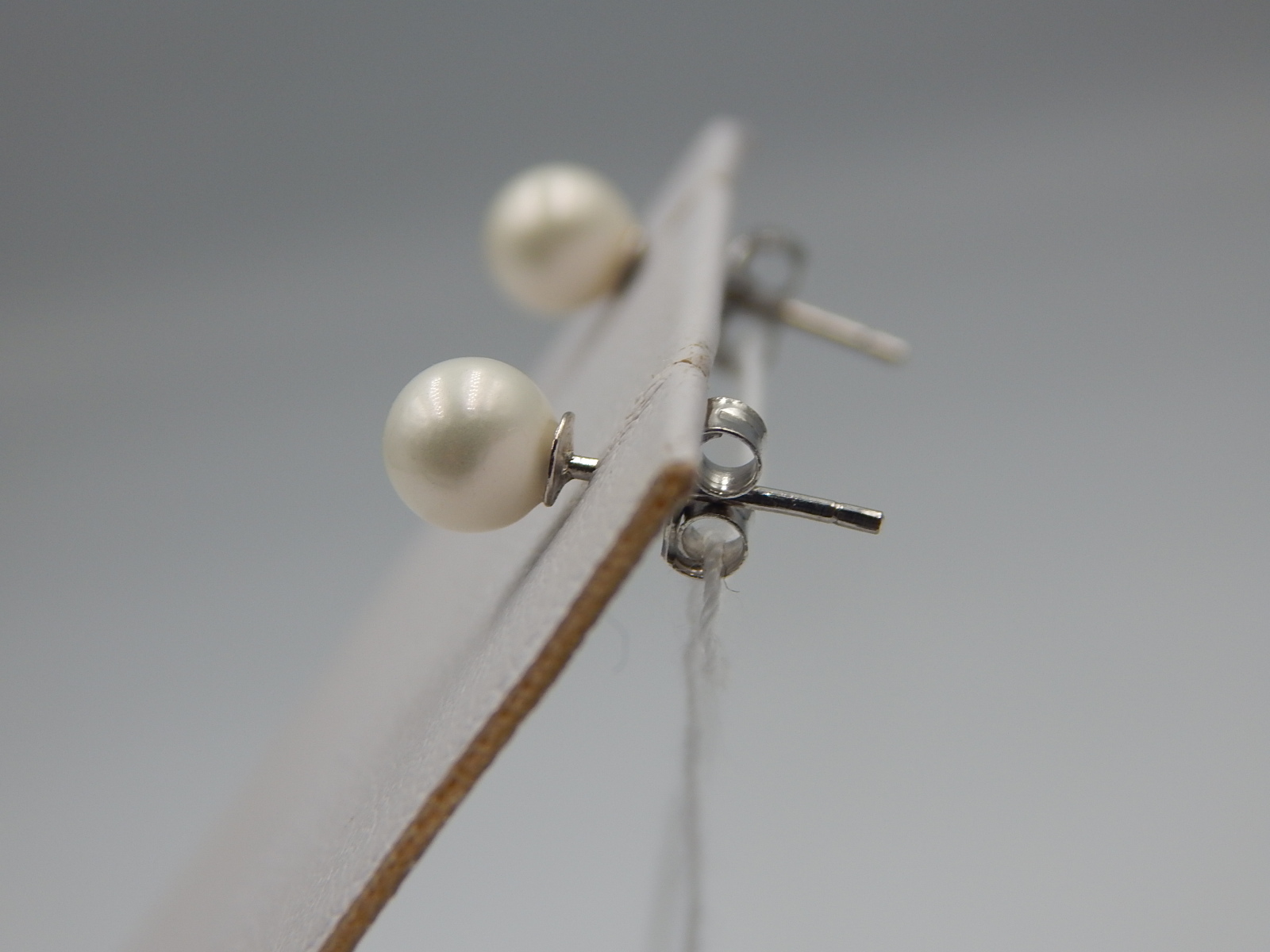 Срібні сережки з перлами (33101975) 2