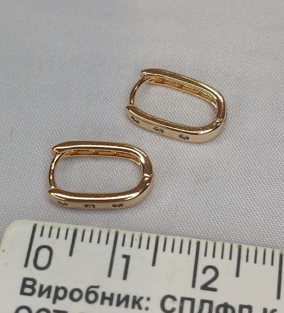 Сережки з медичного золота від Xuping (33103634) 2