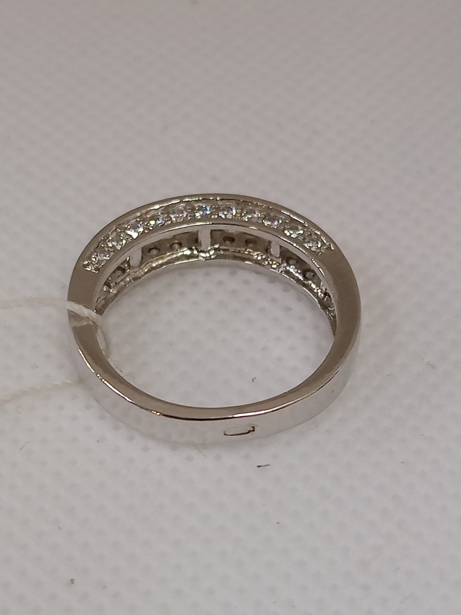 Серебряное кольцо с цирконием (33819503) 4