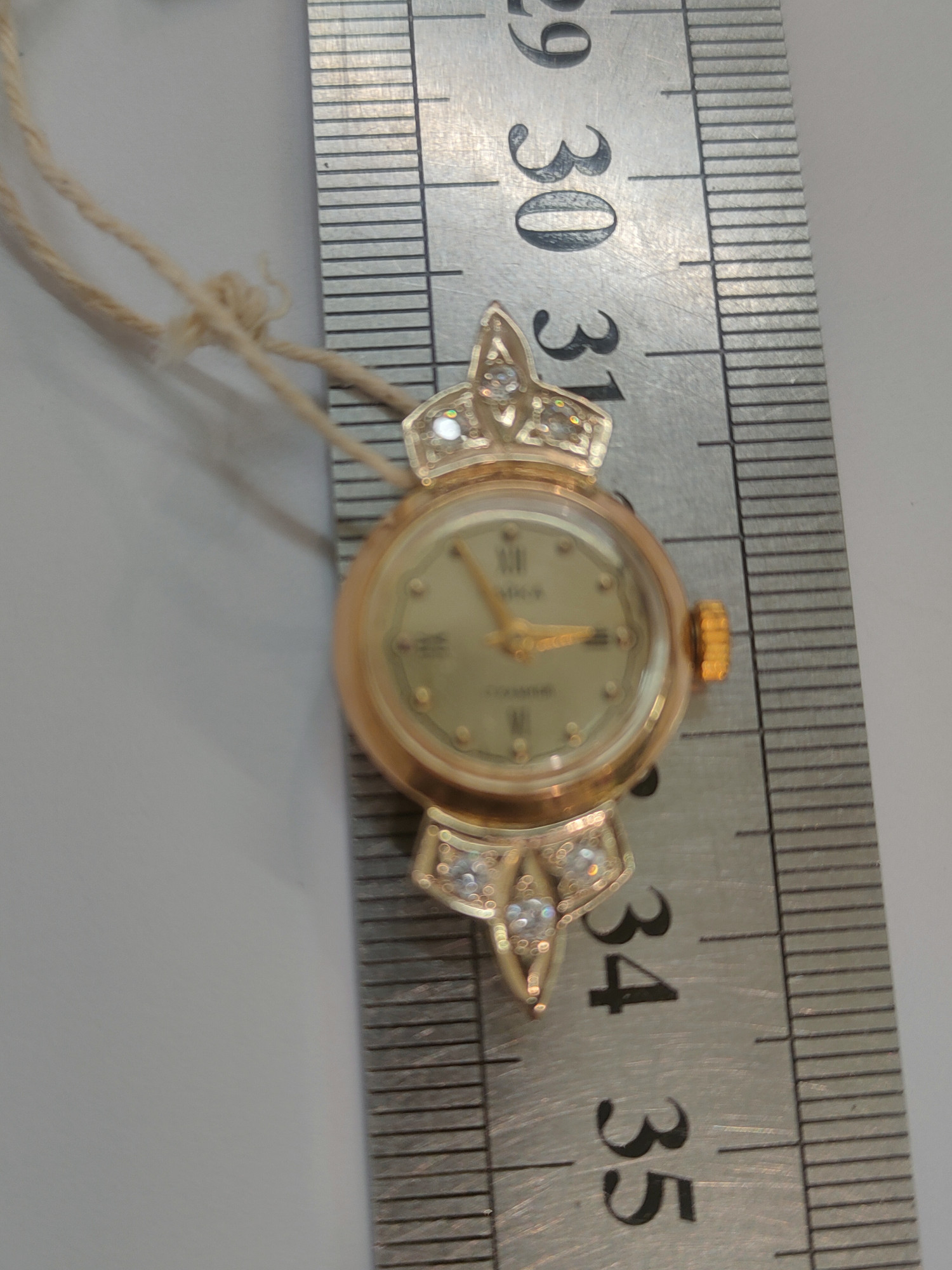 Золотые часы с цирконием (33142722) 2