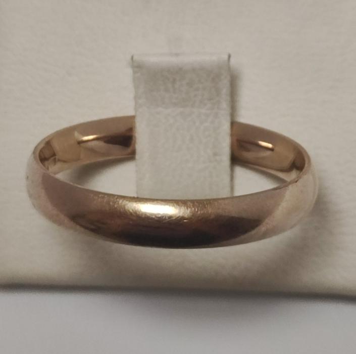 Обручальное кольцо из красного золота (33804857)  0