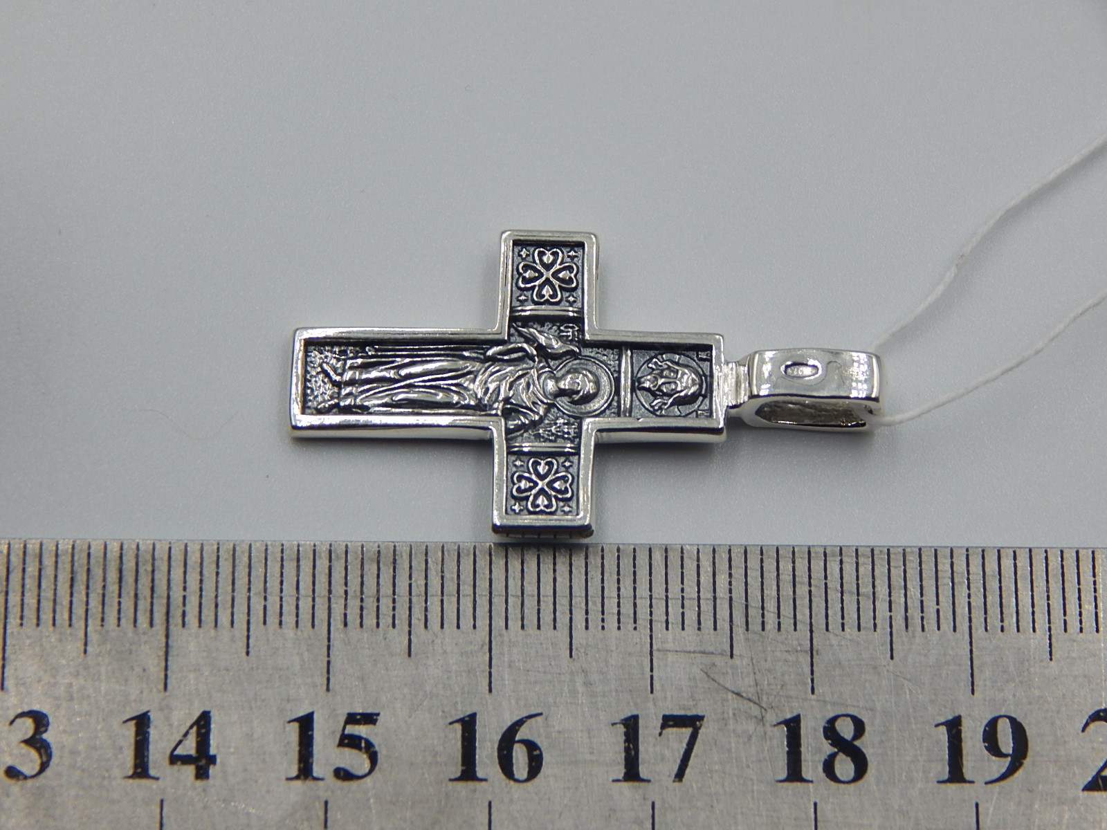 Срібний підвіс-хрест (31898438) 2