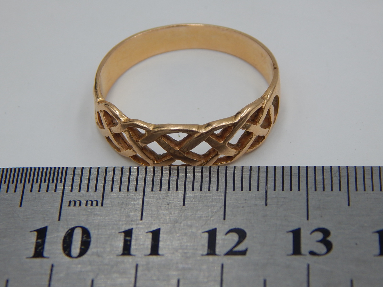 Кольцо из красного золота (30014989) 7