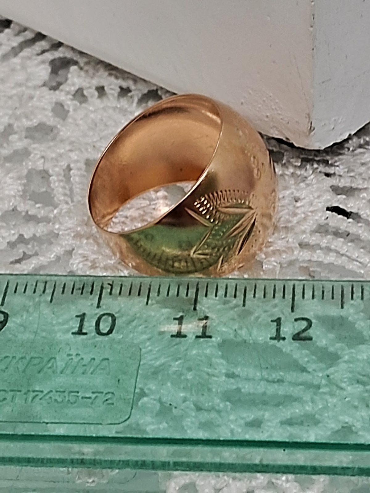 Кольцо из красного золота (33265945)  6