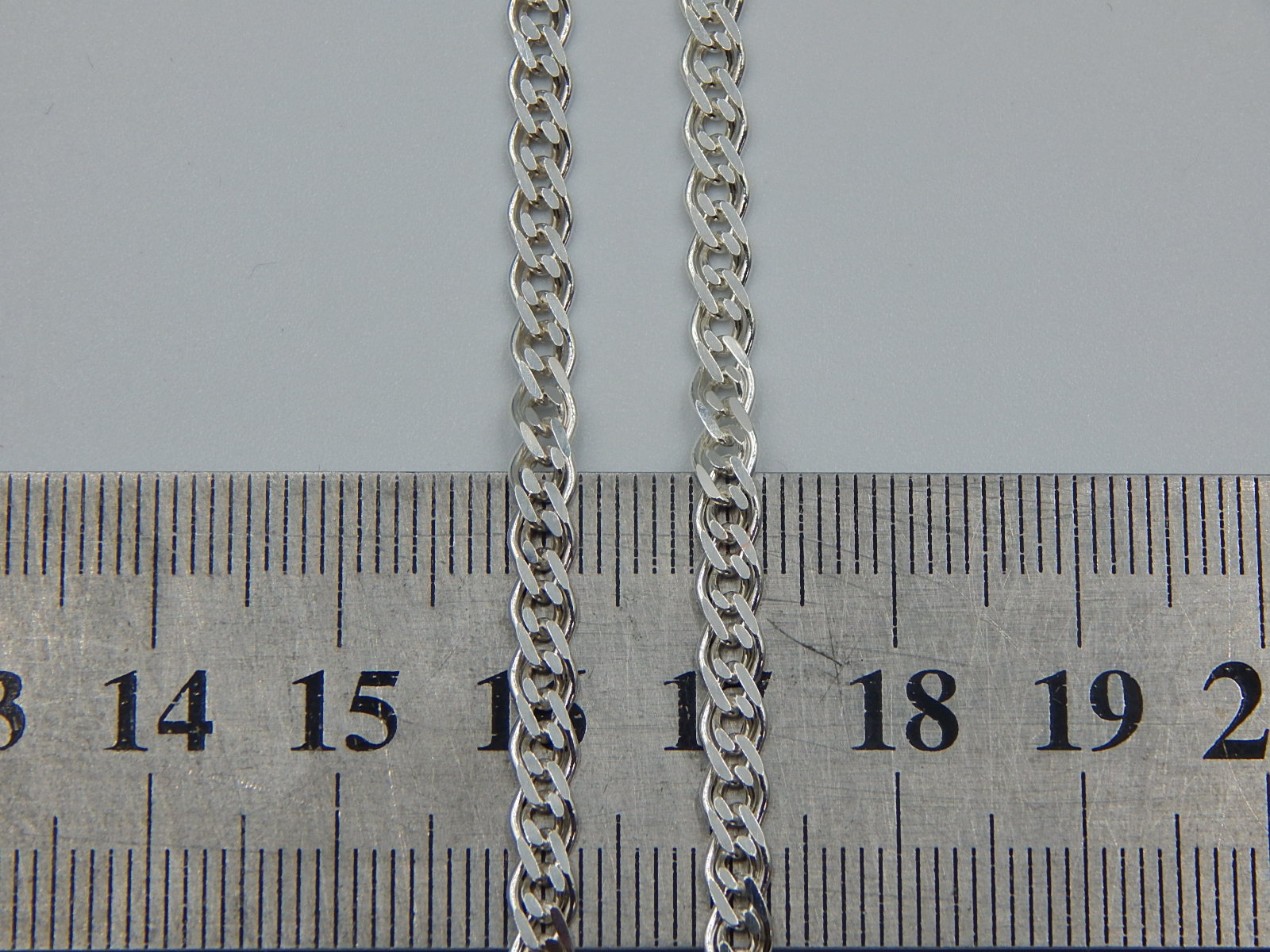 Срібний ланцюг із плетінням Нонна (32277285) 2