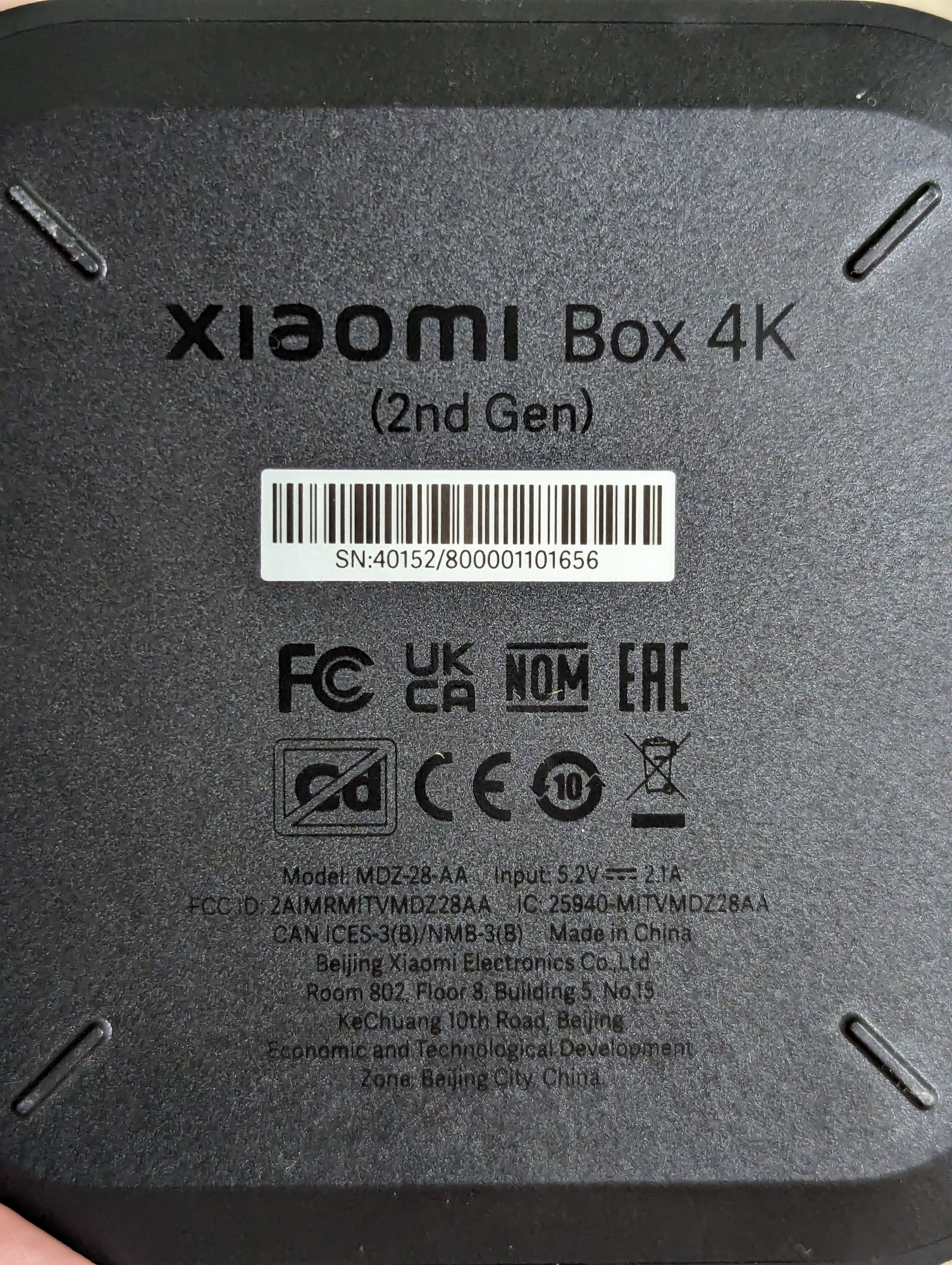 Стаціонарний медіаплеєр Xiaomi Mi TV Box S 2nd Gen (MDZ-28-AA) 2