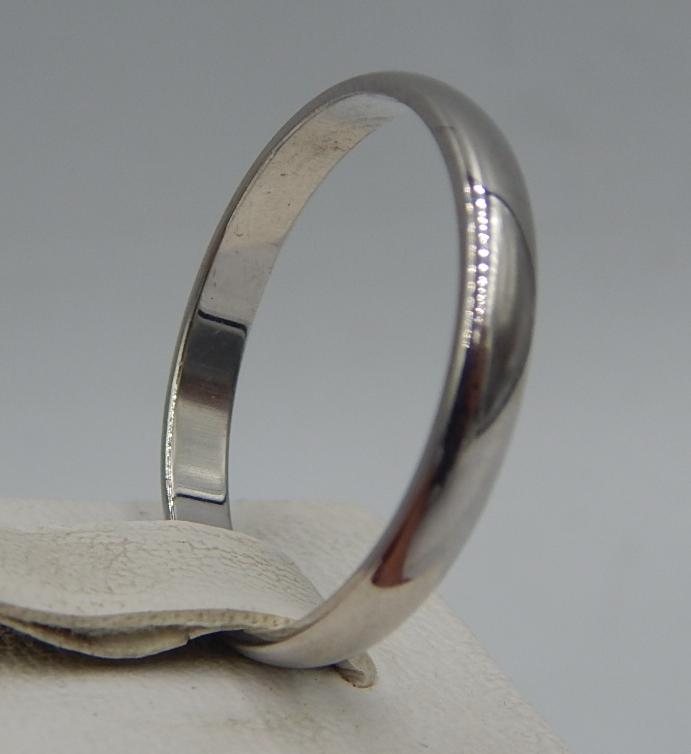 Обручальное кольцо из белого золота (29361096) 2