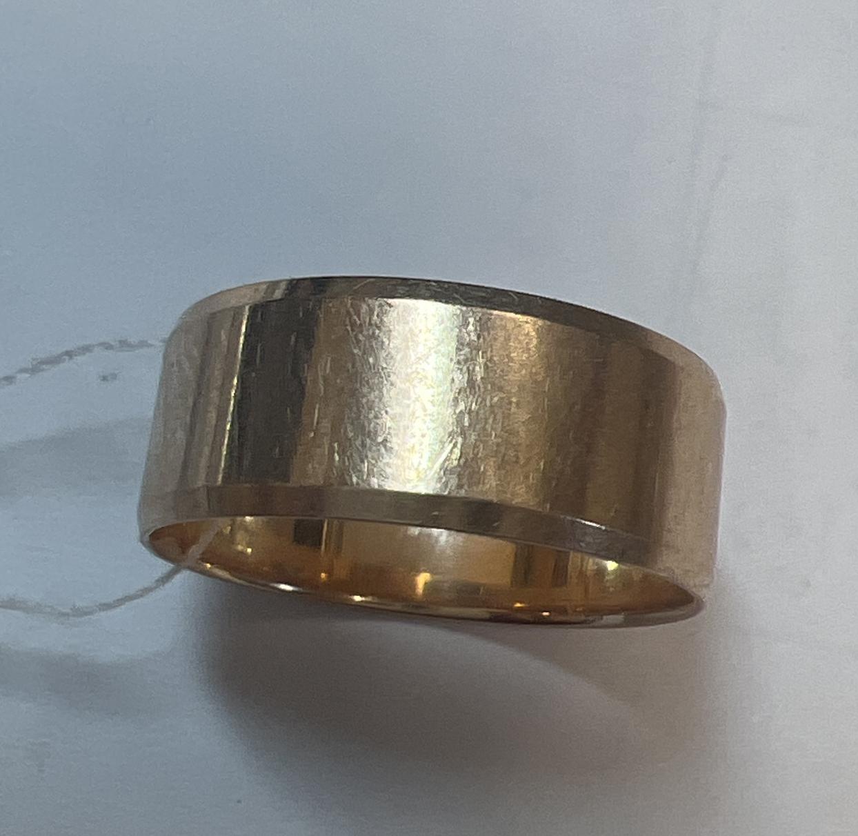 Обручальное кольцо из красного золота (33481480) 0