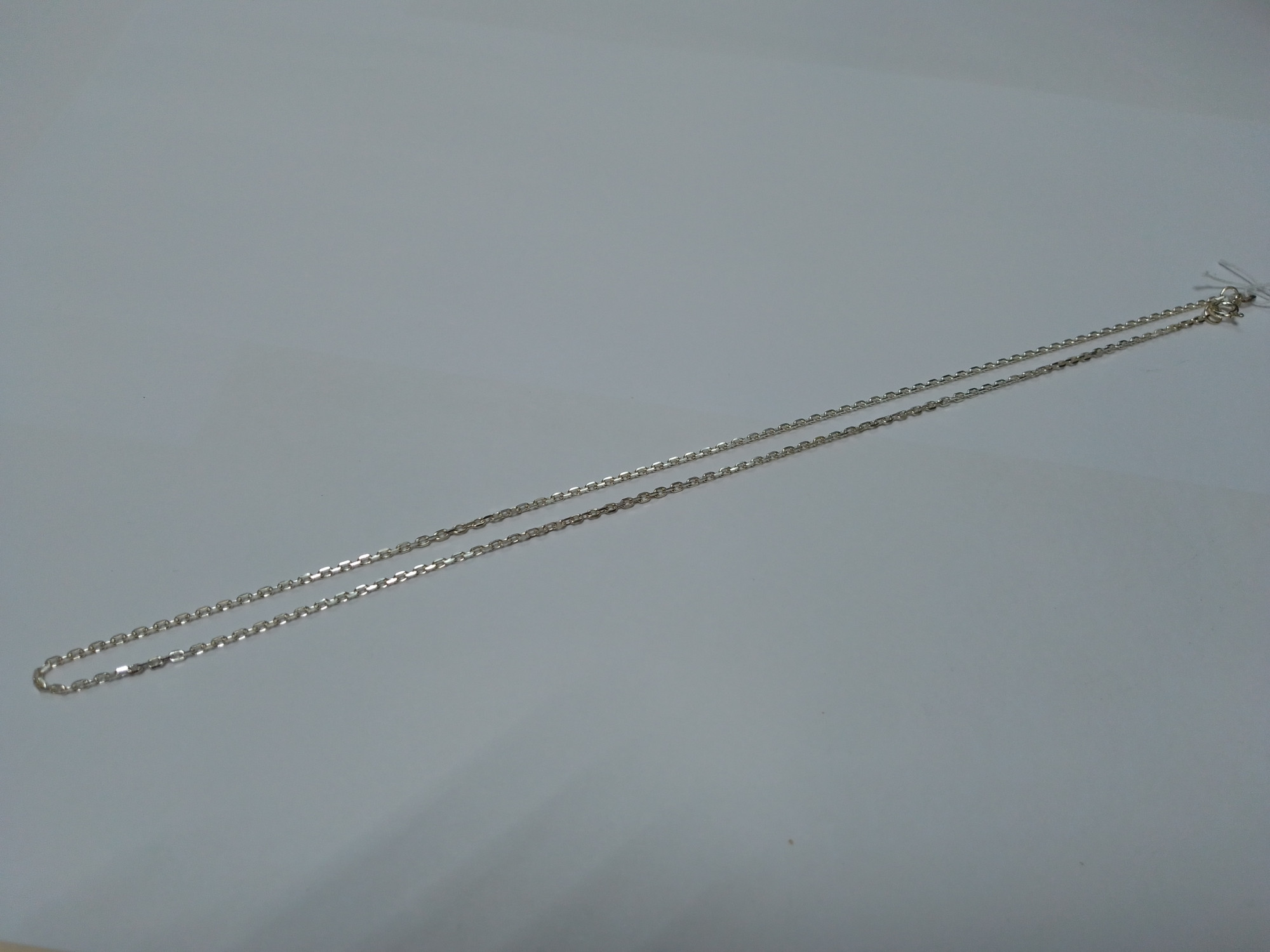 Серебряная цепь с плетением Якорное (30532773) 1