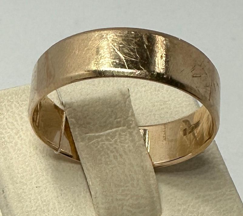 Обручальное кольцо из красного золота (33747744)  0