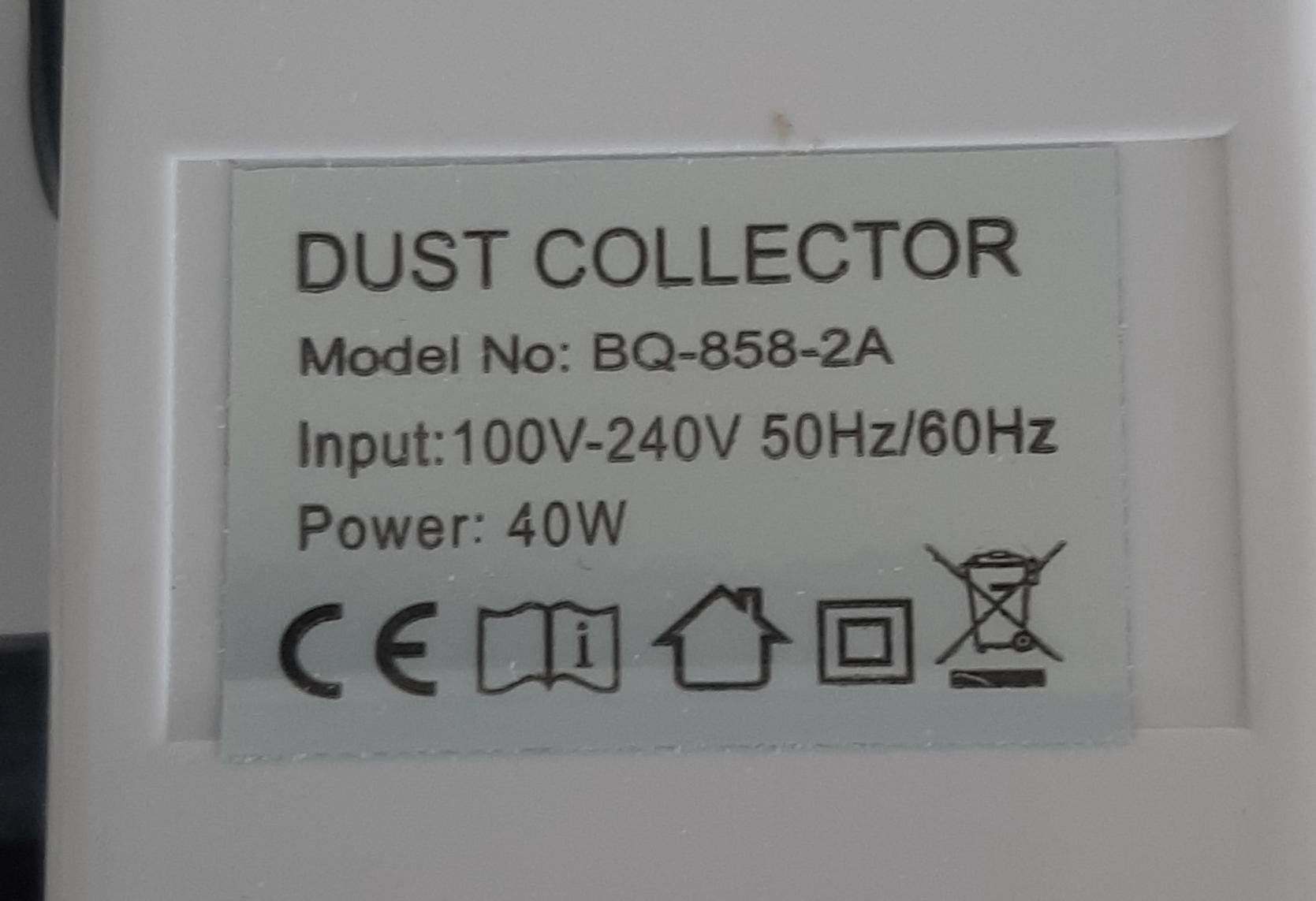 Витяжка для манікюру Lilly Beaute Nail Dust Collector BQ-858-2A 2