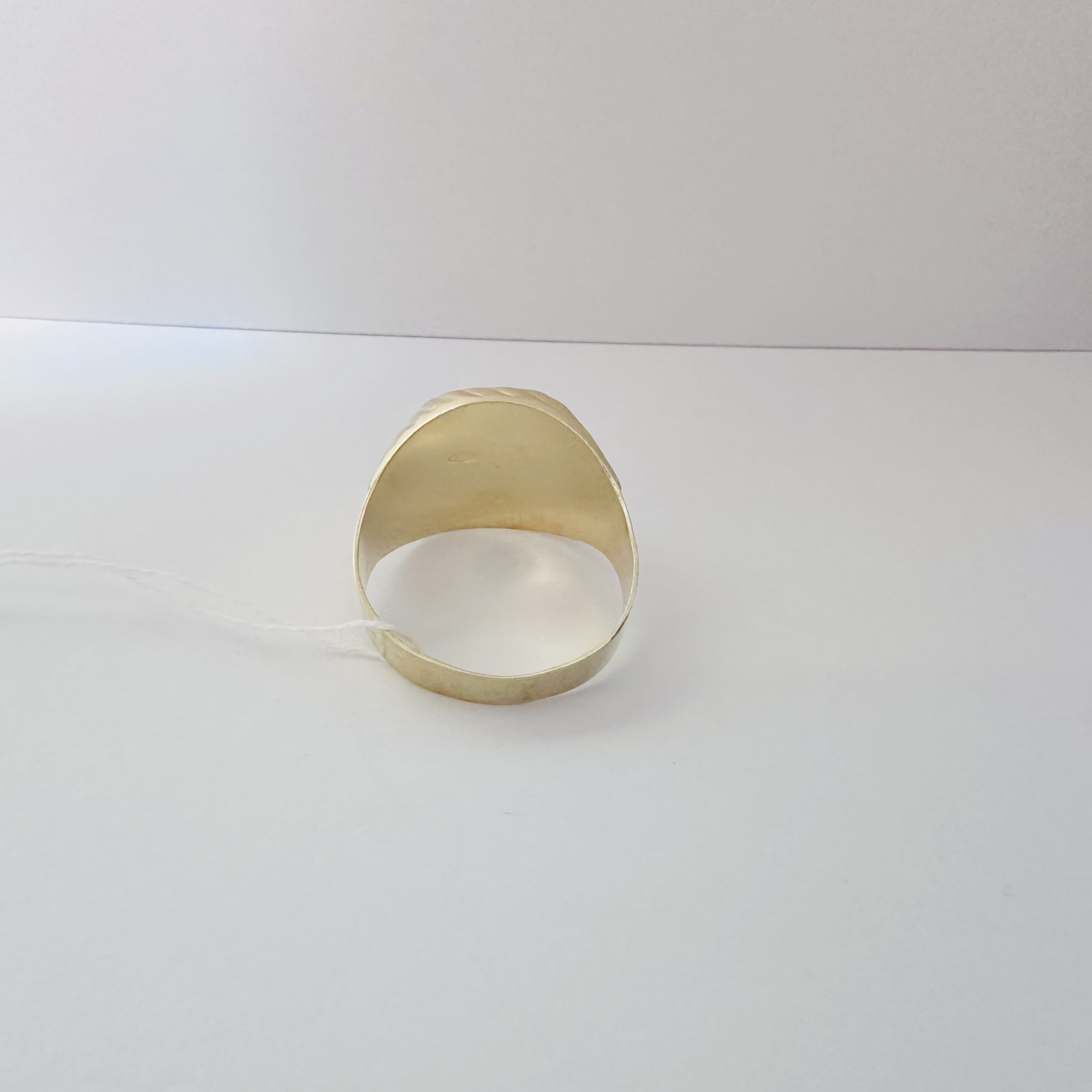 Перстень із червоного, жовтого та білого золота (32892487) 11