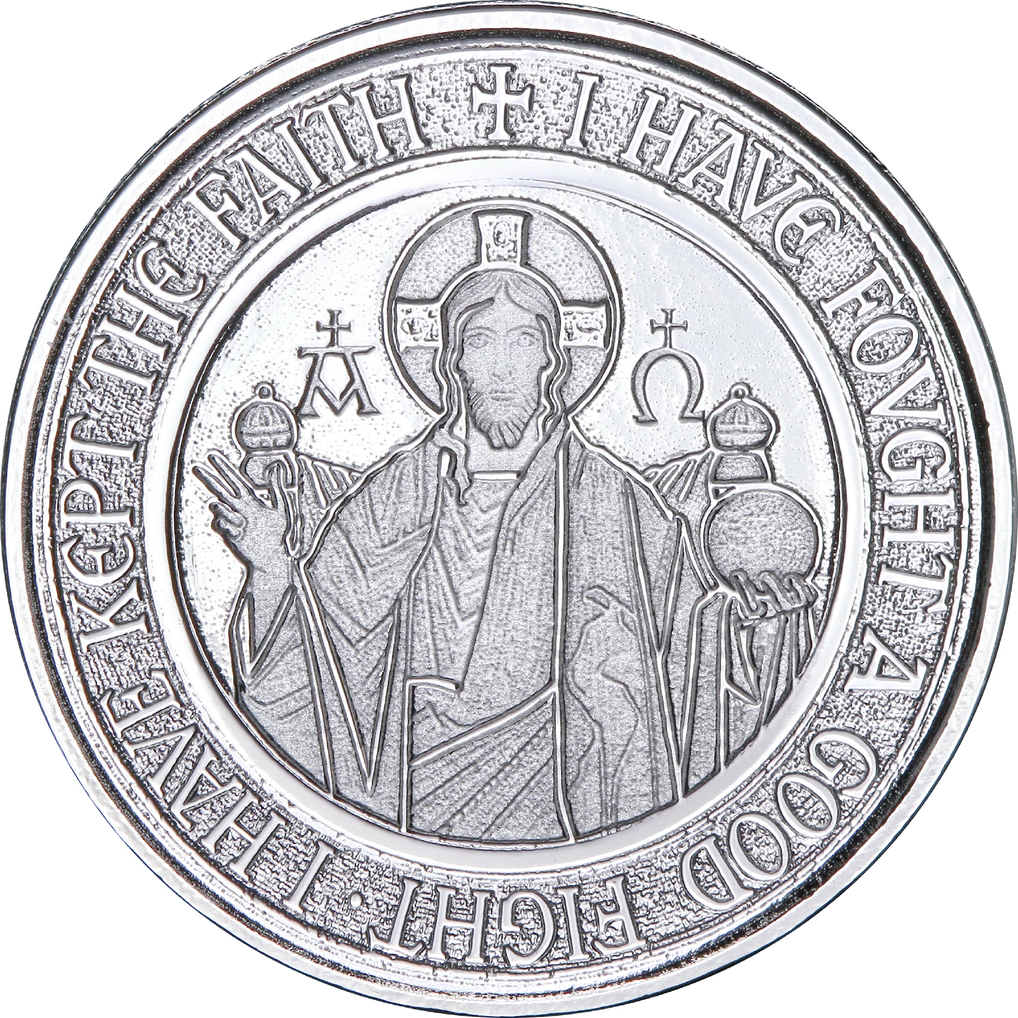 Серебряная монета 1/2oz Альфа и Омега 1 тала 2021 Самоа (29360752) 5