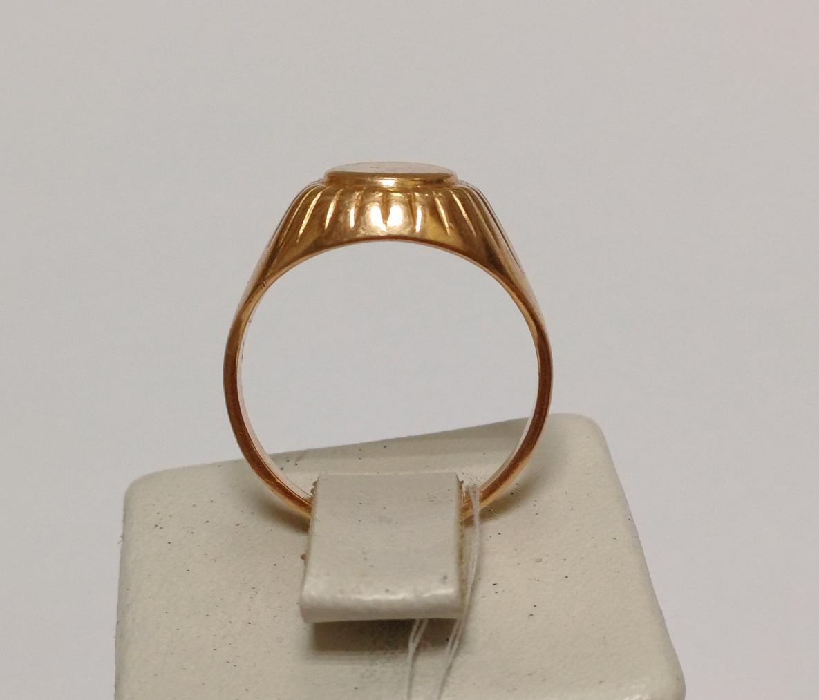 Кольцо из красного золота (33799670) 3