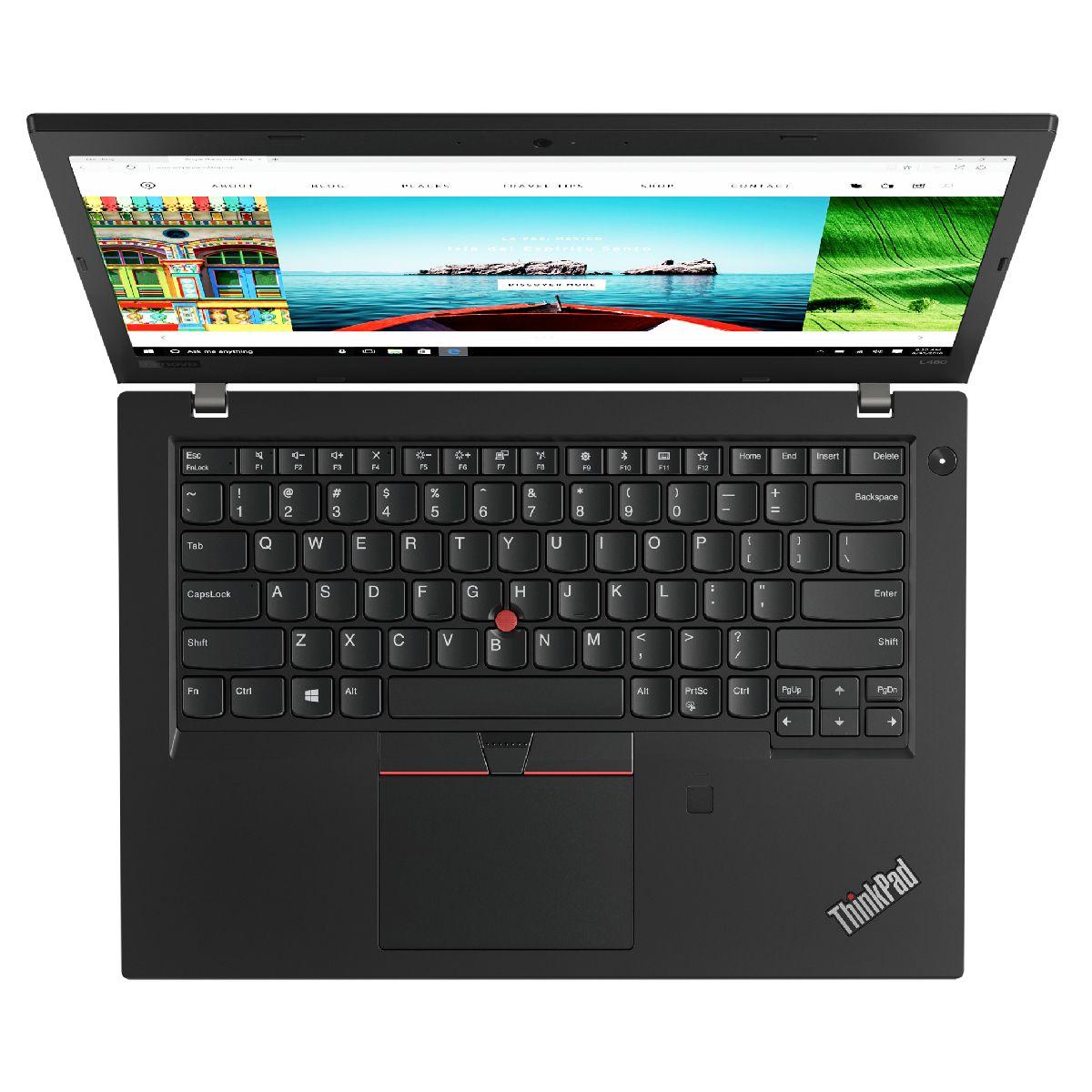 Ноутбук Lenovo ThinkPad L480 (Intel Core i5-8250U/8Gb/SSD256Gb) (33734434) 2