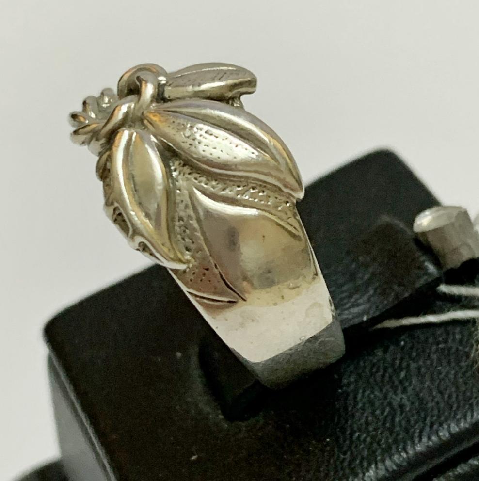 Серебряное кольцо (17345050) 3