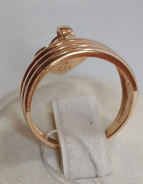Кольцо из красного золота (32003318) 2
