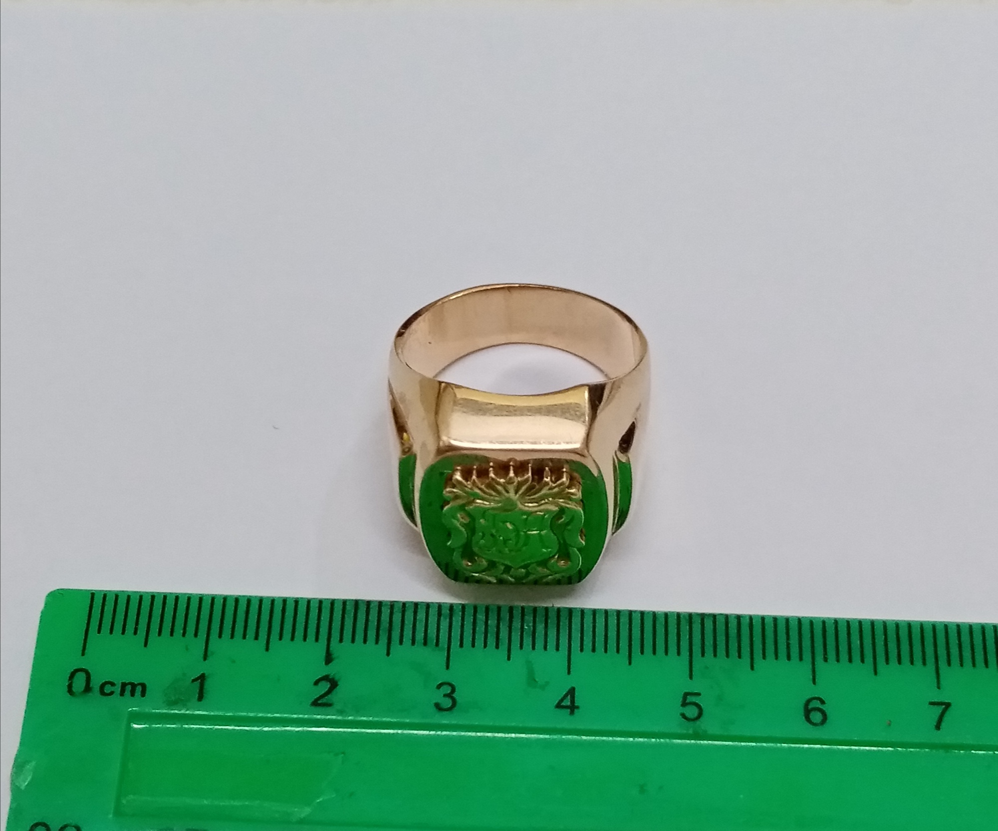 Перстень из красного и желтого золота (33420413) 2