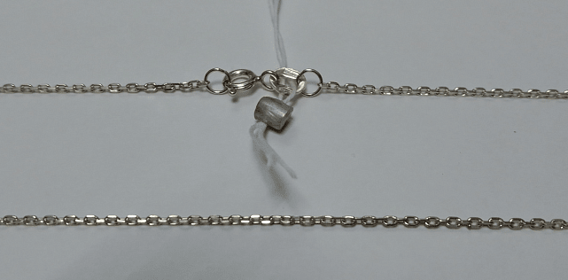 Серебряная цепь с плетением Якорное (32115665) 0