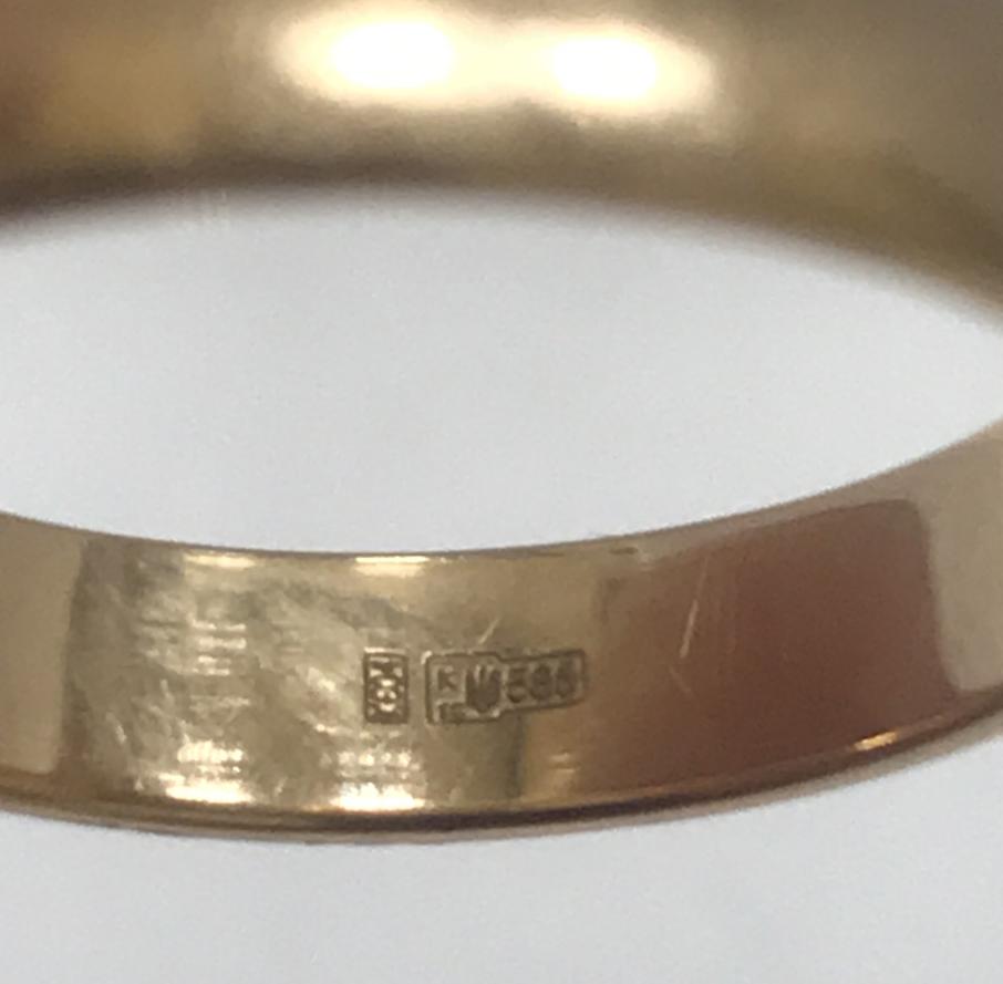 Обручальное кольцо из красного золота (33722594)  3