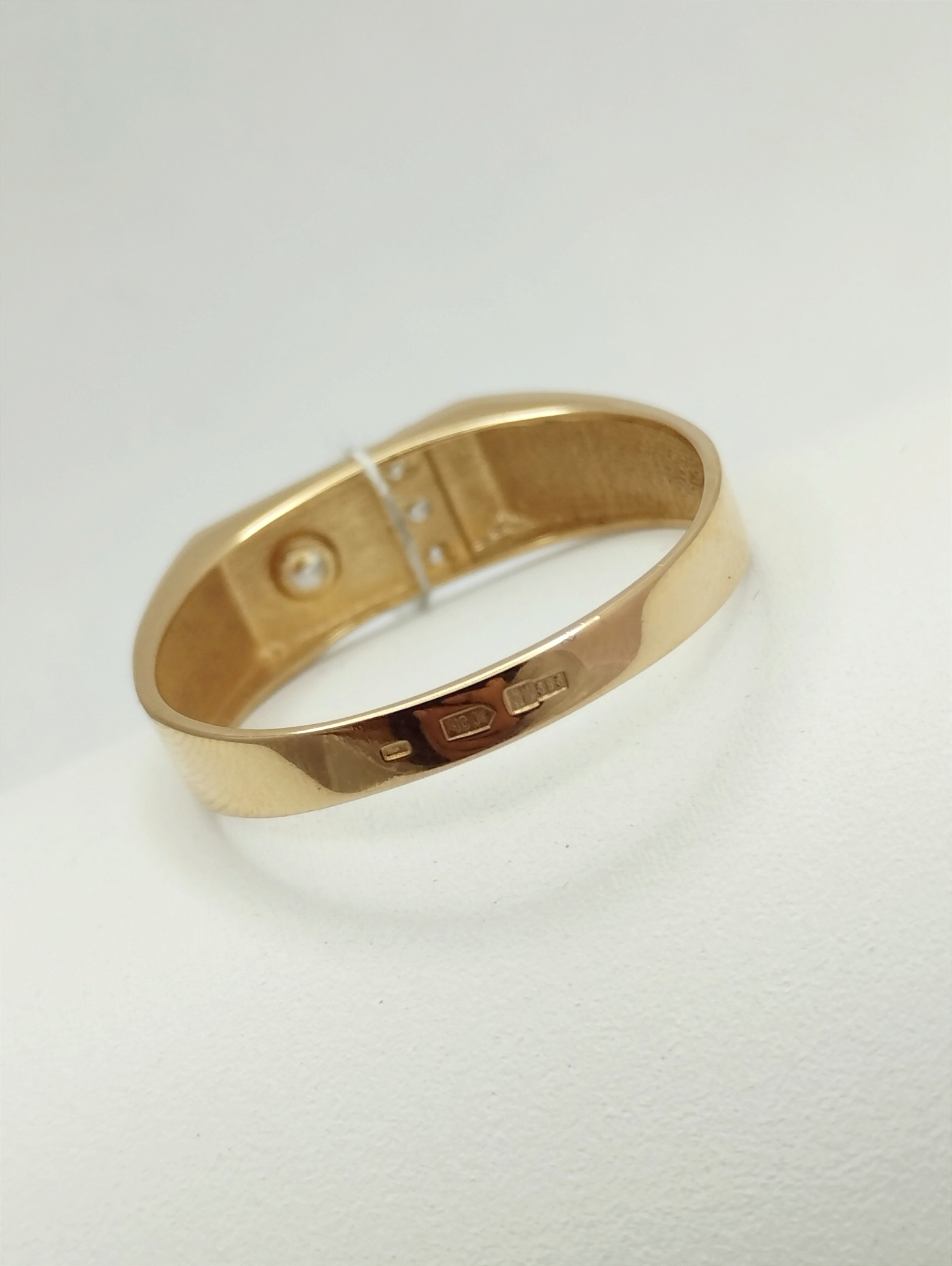 Перстень из красного золота с цирконием (33731865) 2