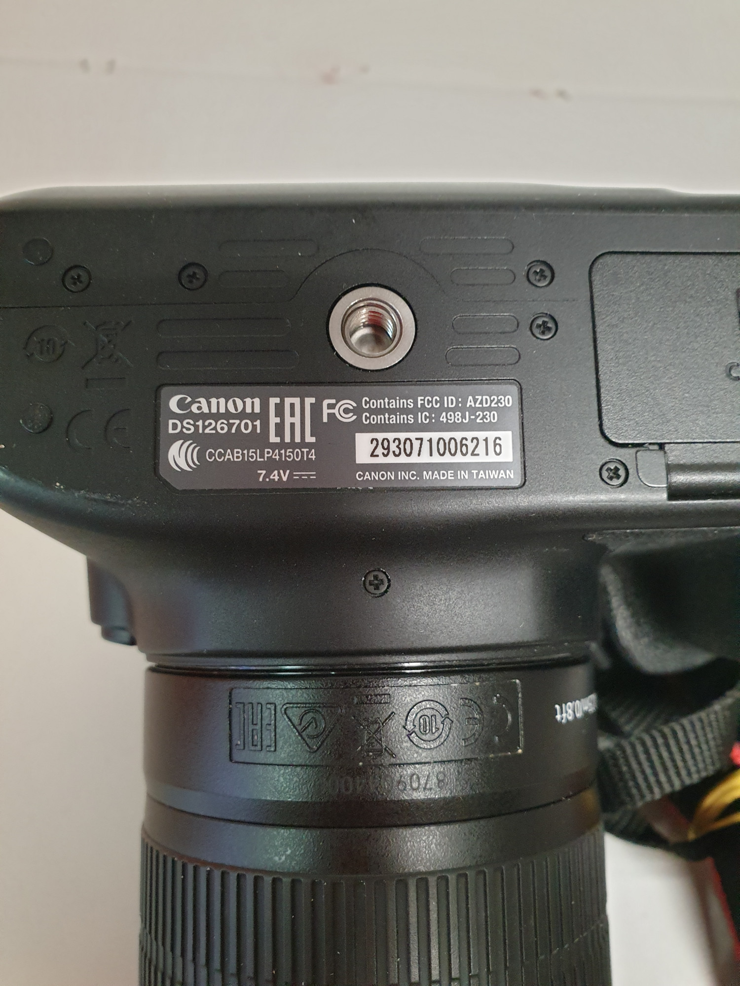 Фотоаппарат Canon EOS 4000D Kit  3